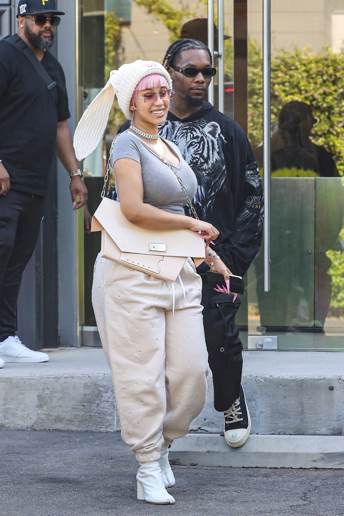 CARDI B Out Shopping at H.Lorenzo on Melrose Avenue in West Hollywood ...
