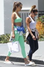 ALESSANDRA AMBROSIO Out in Brentwood 07/18/2022