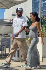 Pregnant JHENE AIKO and Big Sean Out and About in Beverly Hills 07/02/2022