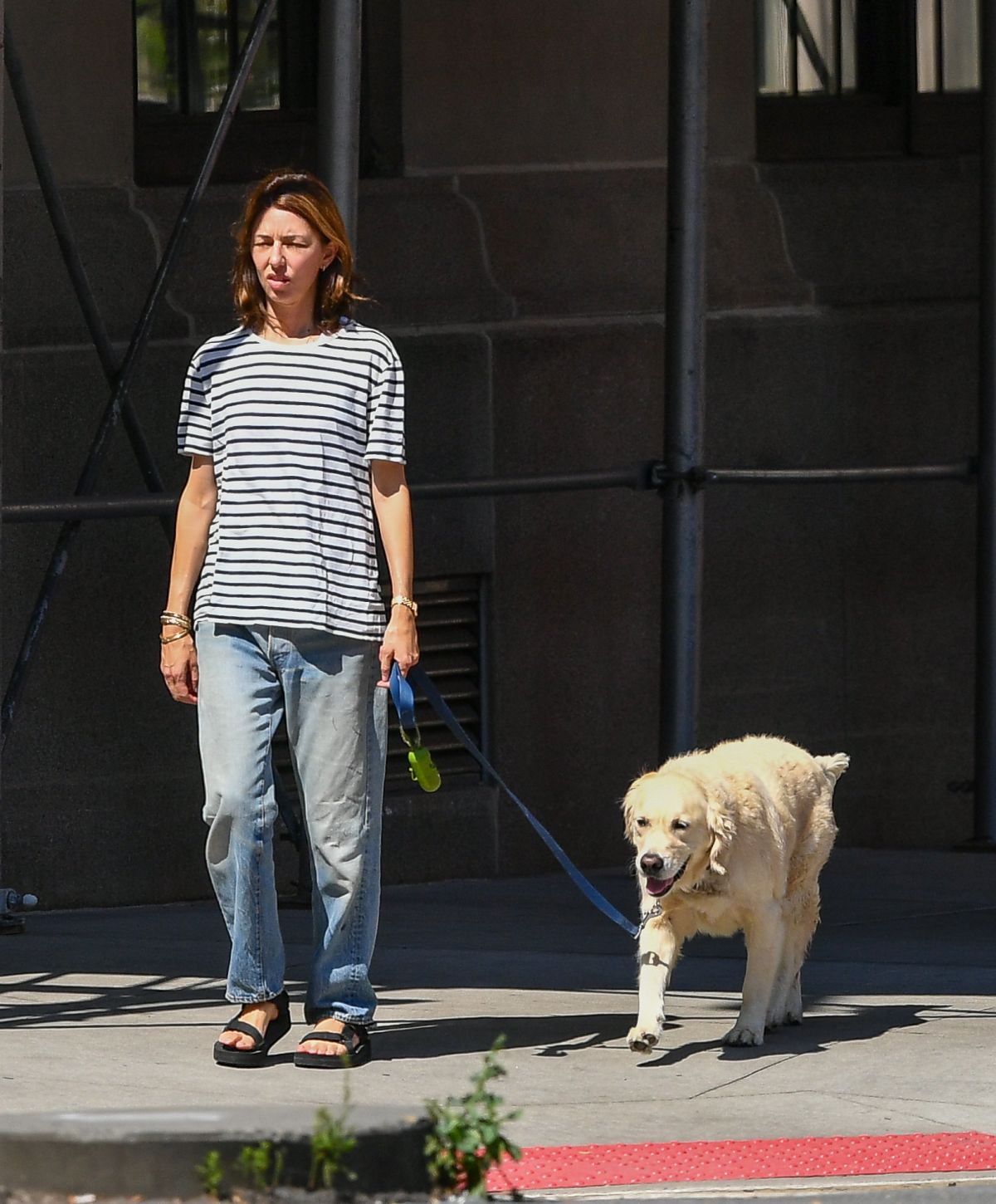 Sofia Coppola - Walks Her Dog in NYC 10/20/2021 • CelebMafia