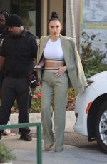 BRE TIEDI Arrives on the Set of Selling Sunset in West Hollywood 08/26/2022