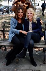 KELLI GIDDISH and MARISKA HARGITAY on the Set of Law and Order: Special Victims Unit in New York 08/04/2022