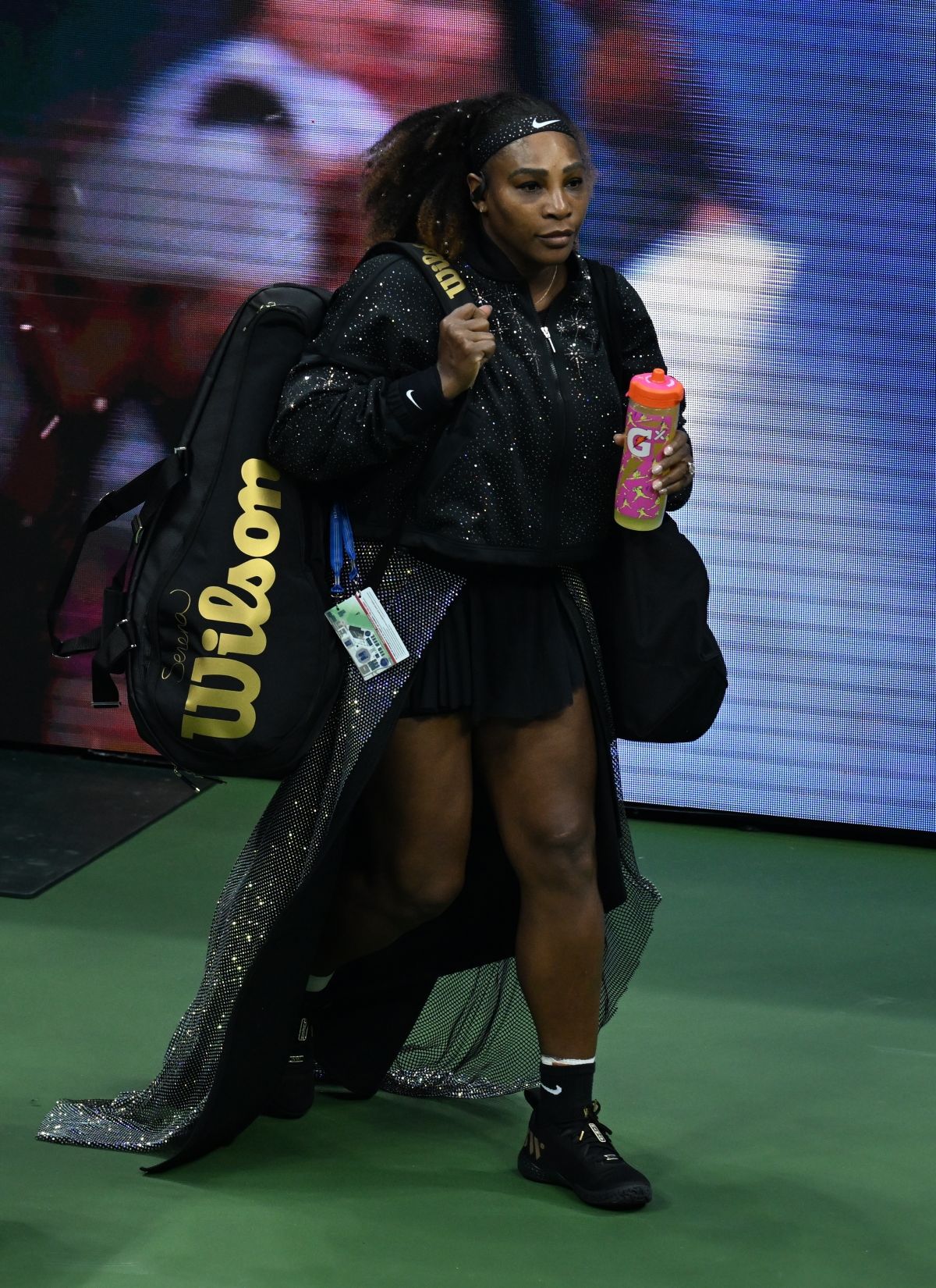 Serena Williams Arrives On The Court At 2022 Us Open Tennis In Flushing Queens 08292022