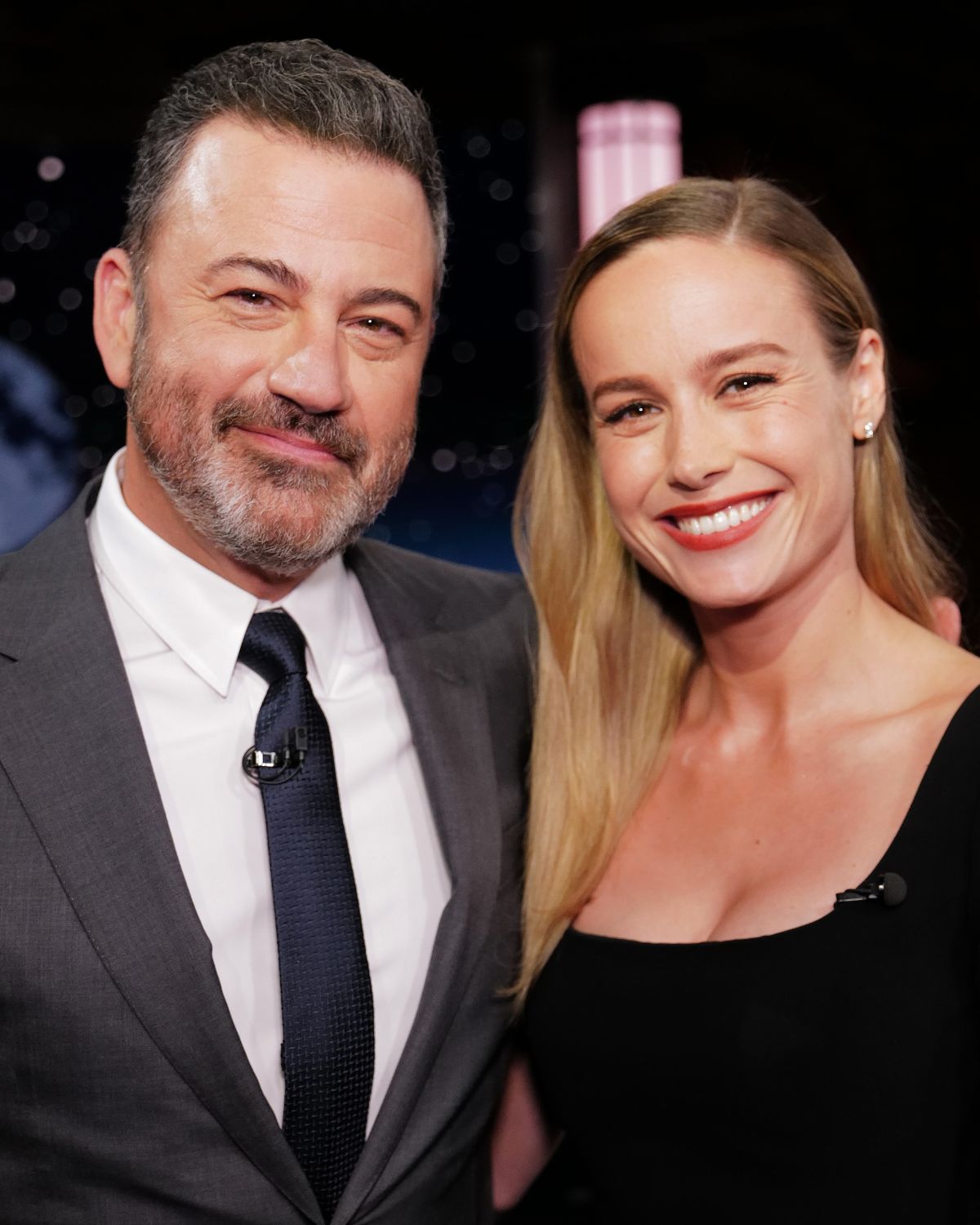 Brie Larson At Jimmy Kimmel Live 09072022 Hawtcelebs 