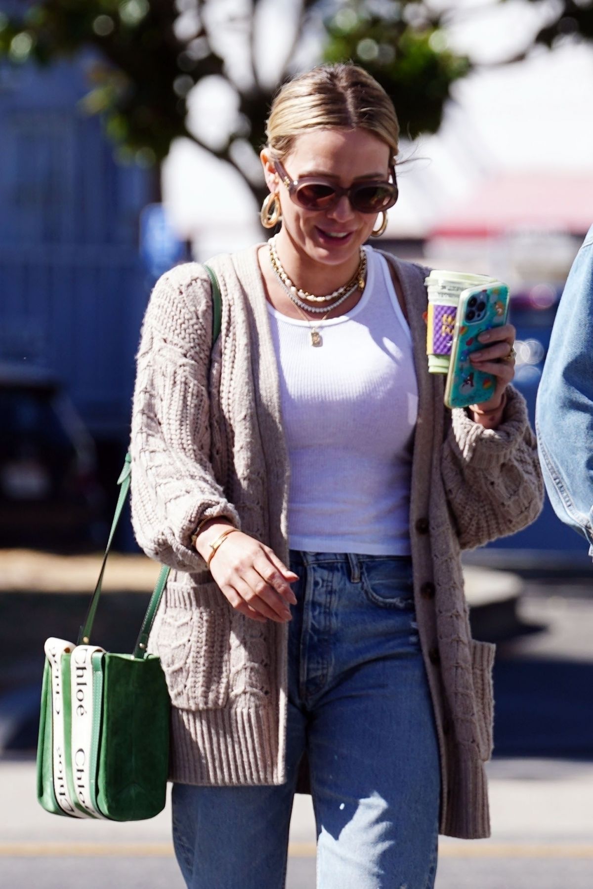 HILARY DUFF and Matthew Koma Out for Breakfast at Joan’s on Third in ...