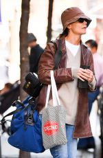 KATIE HOLMES Out and About in New York 09/27/2023
