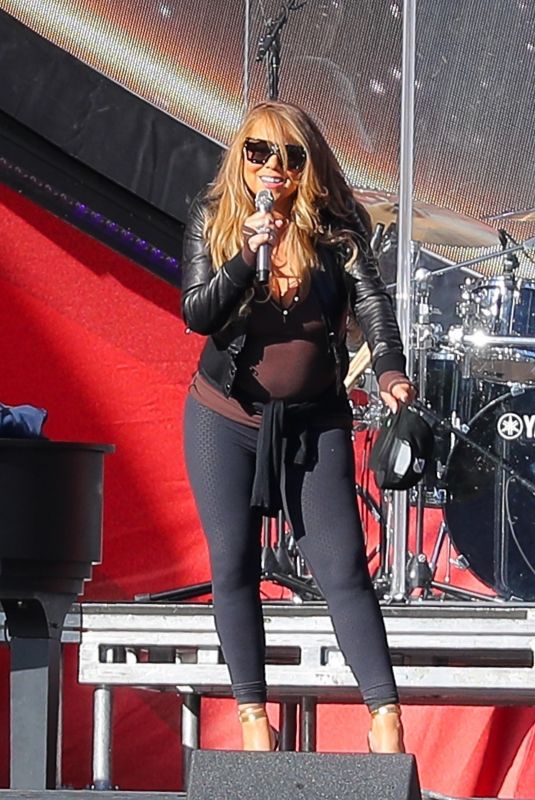 Mariah Carey At 2022 Global Citizen Festival Rehersal At Central Park In New York 09232022 