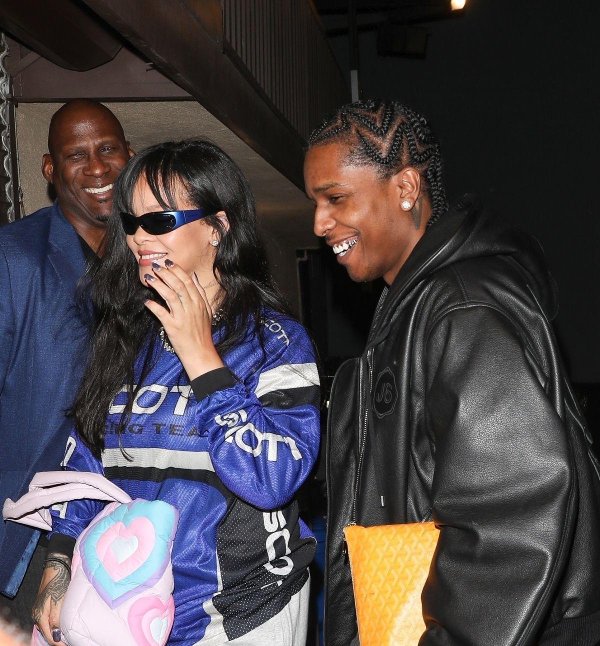 RIHANNA and A$AP Rocky Out for a Late-night Studio Session in West ...