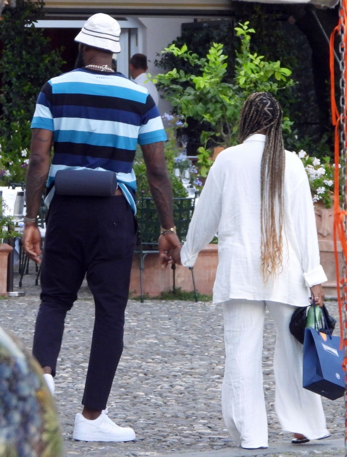 SAVANNAH and LeBron JAMES out on Holiday in Portofino 09/12/2022 ...