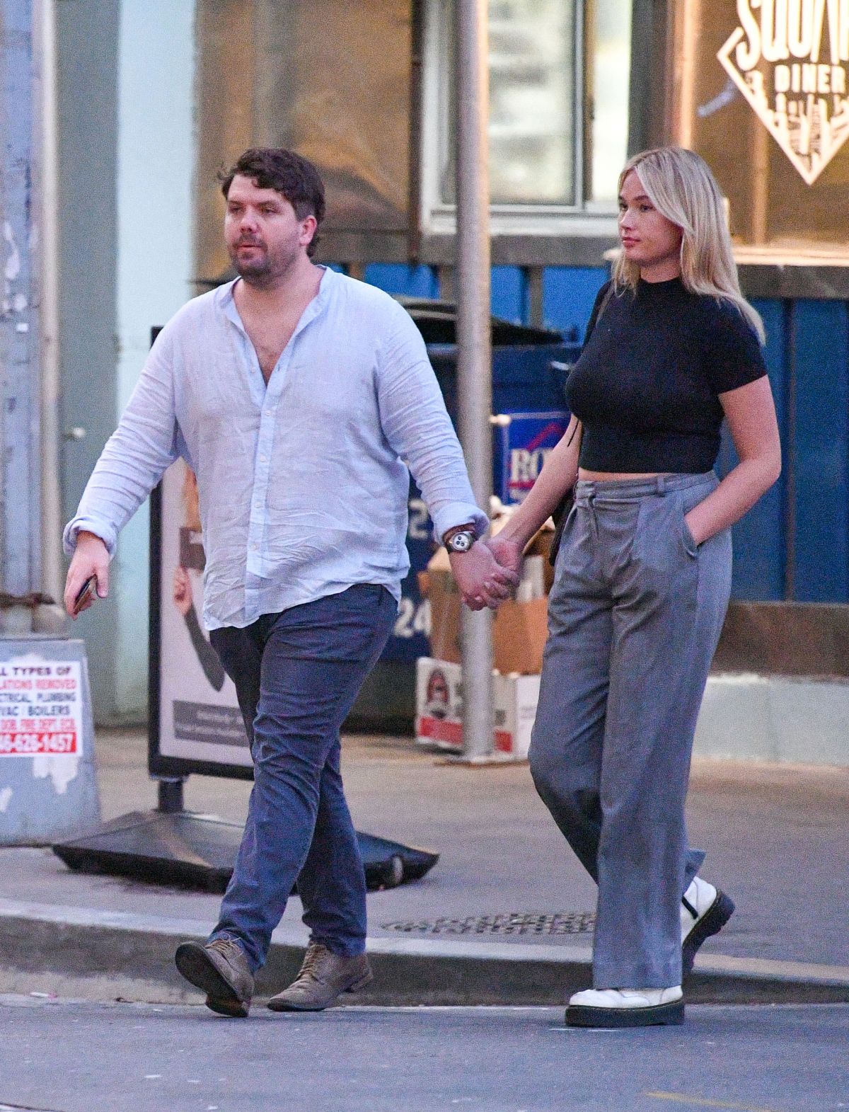 SYDNEY NESS and Austin Swift Out in New York 09/01/2022 HawtCelebs