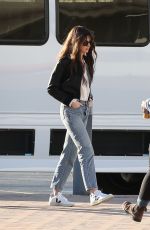 ANNE HATHAWAY Heading to the set of The Idea of You in Atlanta 10/26/2022