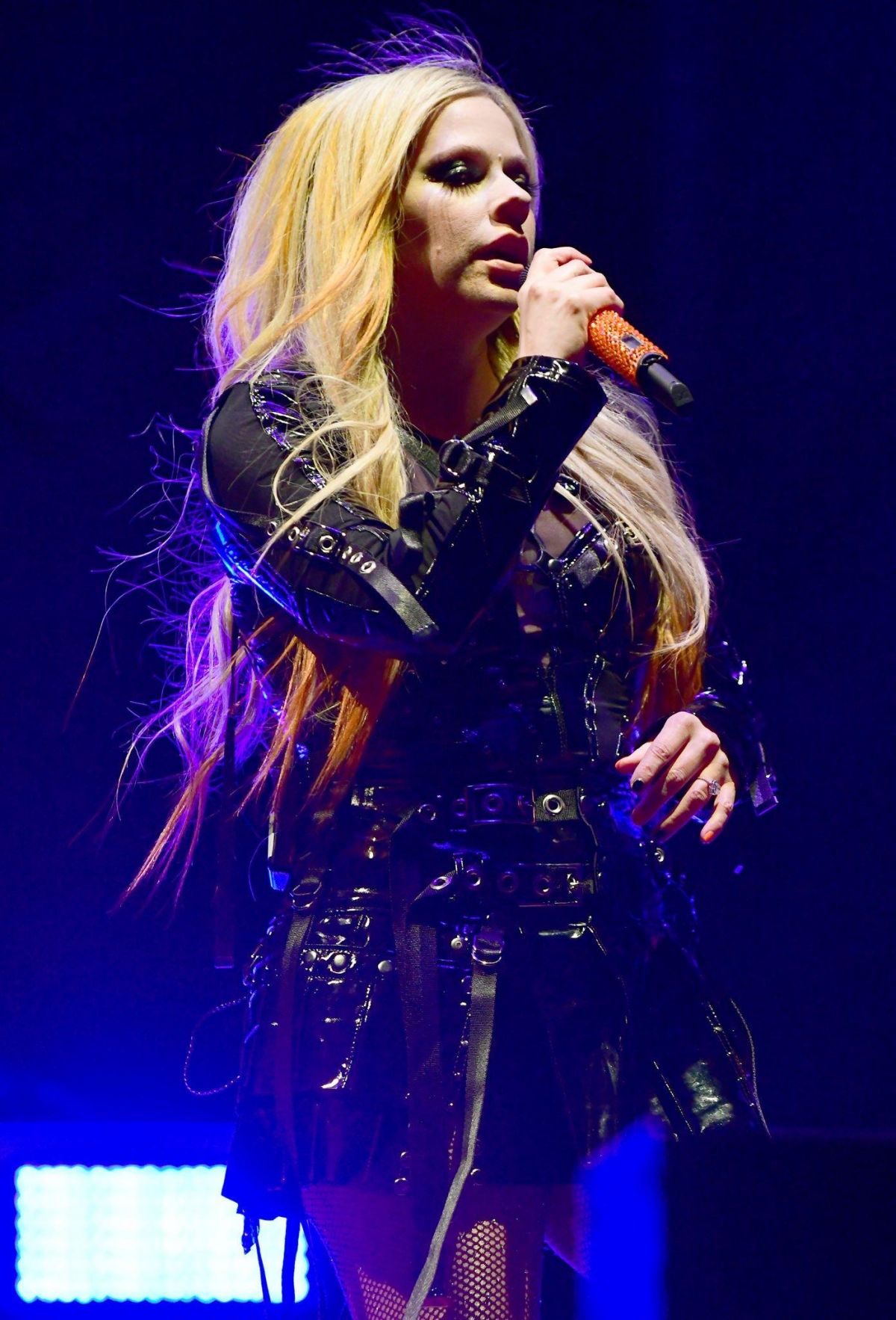 AVRIL LAVIGNE Performs at 2022 When We Were Young Festival in Las Vegas
