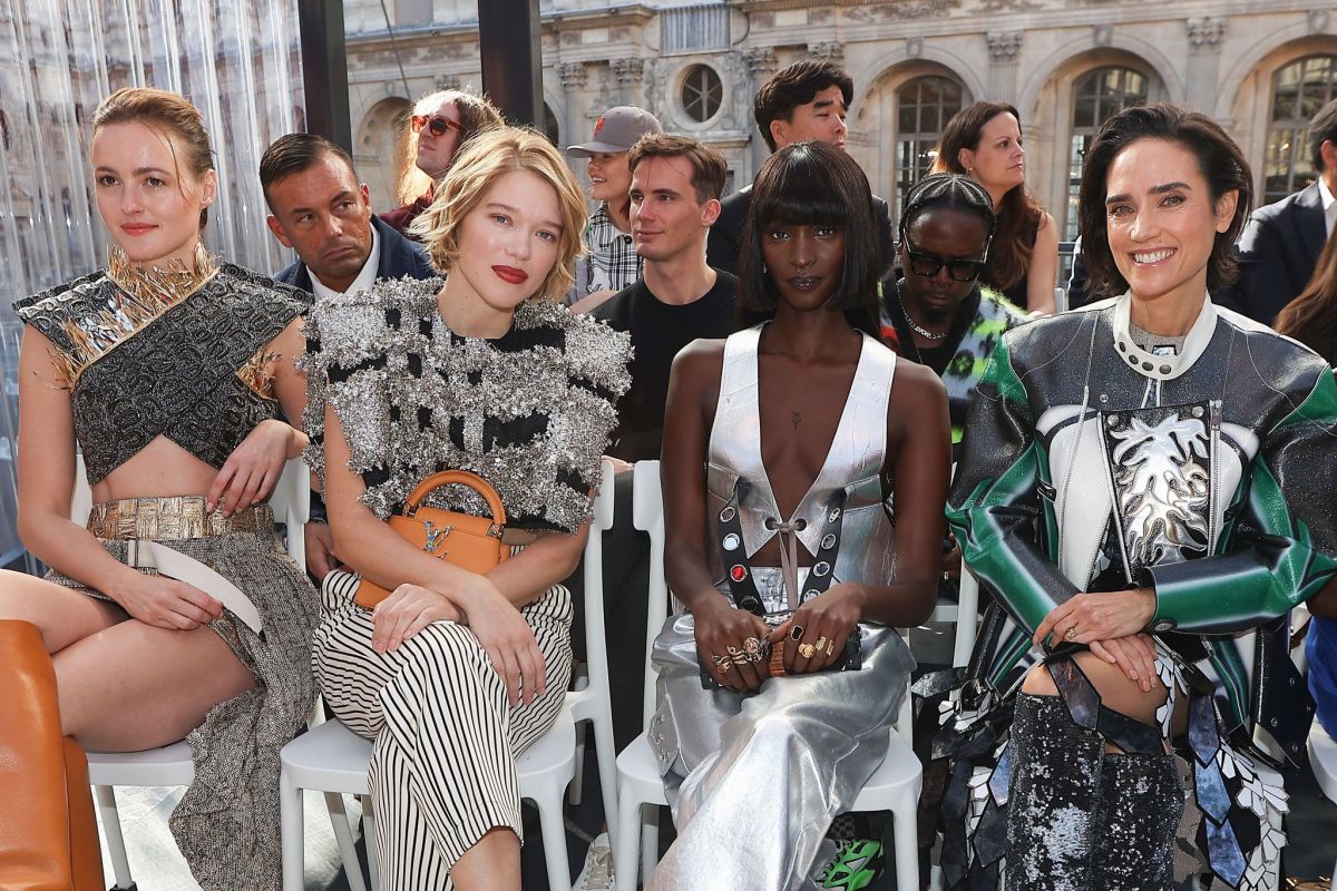 JENNIFER CONNELLY at Louis Vuitton Fashion Show in Paris 10/05/2021 –  HawtCelebs