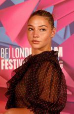 MADELYN CLINE at Glass Onion: A Knives Out Mystery Photocall at BFI London Film Festival 10/16/2022