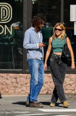 SIENNA MILLER and Oli Green Out in New York 10/06/2022
