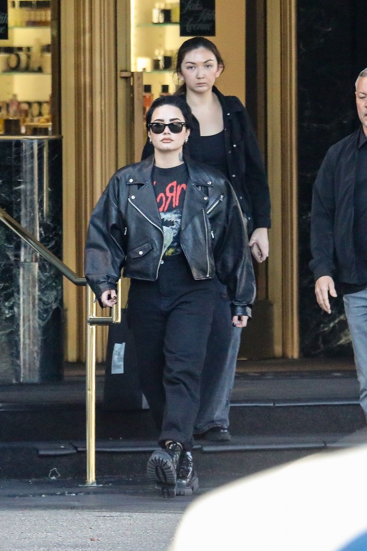 DEMI LOVATO Out Shopping on Rodeo Dr and Saks Fifth Avenue in Beverly ...