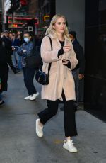 EMILY BLUNT Arrives at GMA Studios in New York 11/10/2022