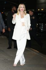 EMILY BLUNT Arrivves at Late Show with Stephen Colbert in New York 11/10/2022
