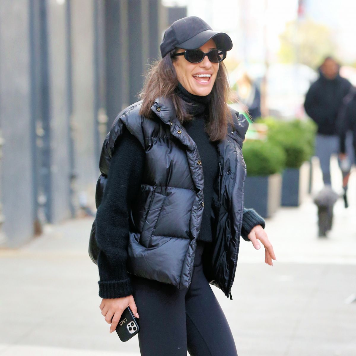 LEA MICHELE Out and About in New York 11/16/2022 – HawtCelebs