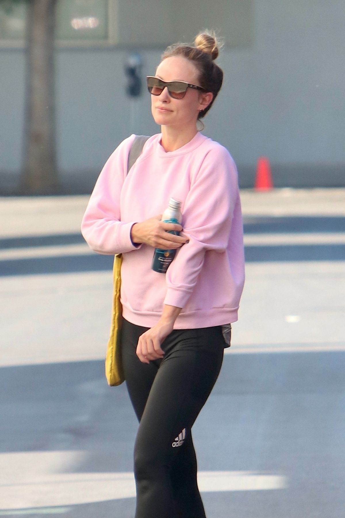 Backgrid  Olivia Wilde was spotted leaving the Tracy Anderson gym