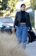 CAMILA MENDES Heading to a Photoshoot in Los Angeles 12/19/2022