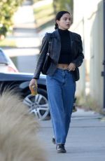 CAMILA MENDES Heading to a Photoshoot in Los Angeles 12/19/2022