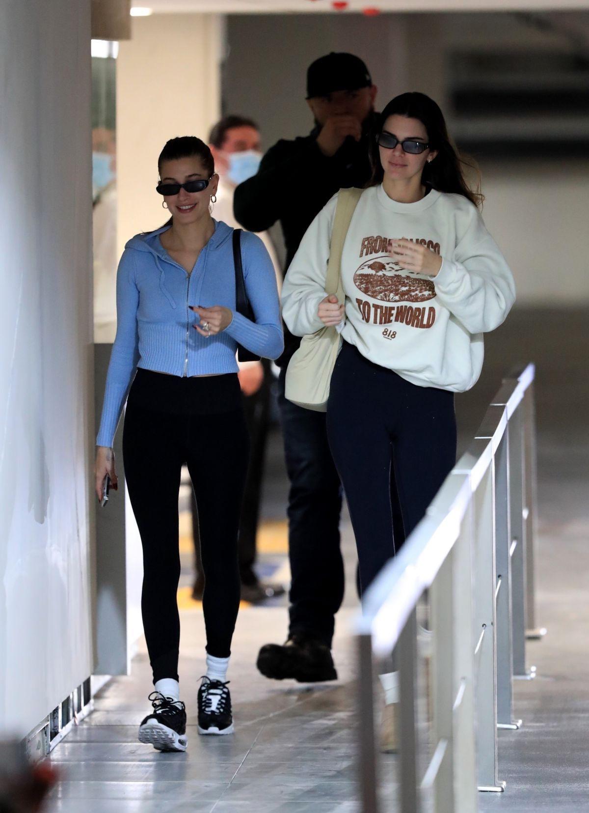 KENDALL JENNER and HAILEY BIEBER at Croft Alley in Beverly Hills 12/13