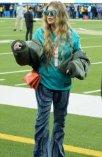 STACY FERGIE FERGUSON at Miami Dolphins vs Los Angeles Chargers Game at SoFi Stadium in Inglewood 12/11/2022