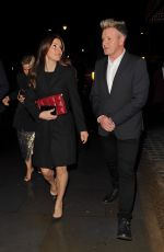 TANA and Gordon RAMSAY Out for Dinner at Bacchanalia in London 12/20/2022