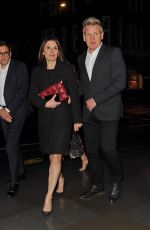 TANA and Gordon RAMSAY Out for Dinner at Bacchanalia in London 12/20/2022