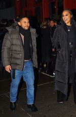 TIA MOWRY and Her Brother Tahj Out for Dinner at Acme Restaurant in New York 12/17/2022