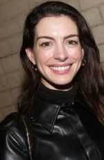 ANNE HATHAWAY on the Backstage at Play The Piano Lesson on Broadway 01/18/2023