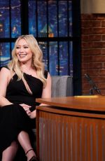 HILARY DUFF at Late Night with Seth Meyers 01/23/2023