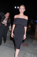 LENI KLUM Arrives at a Valentino Event in West Hollywood 01/12/2023