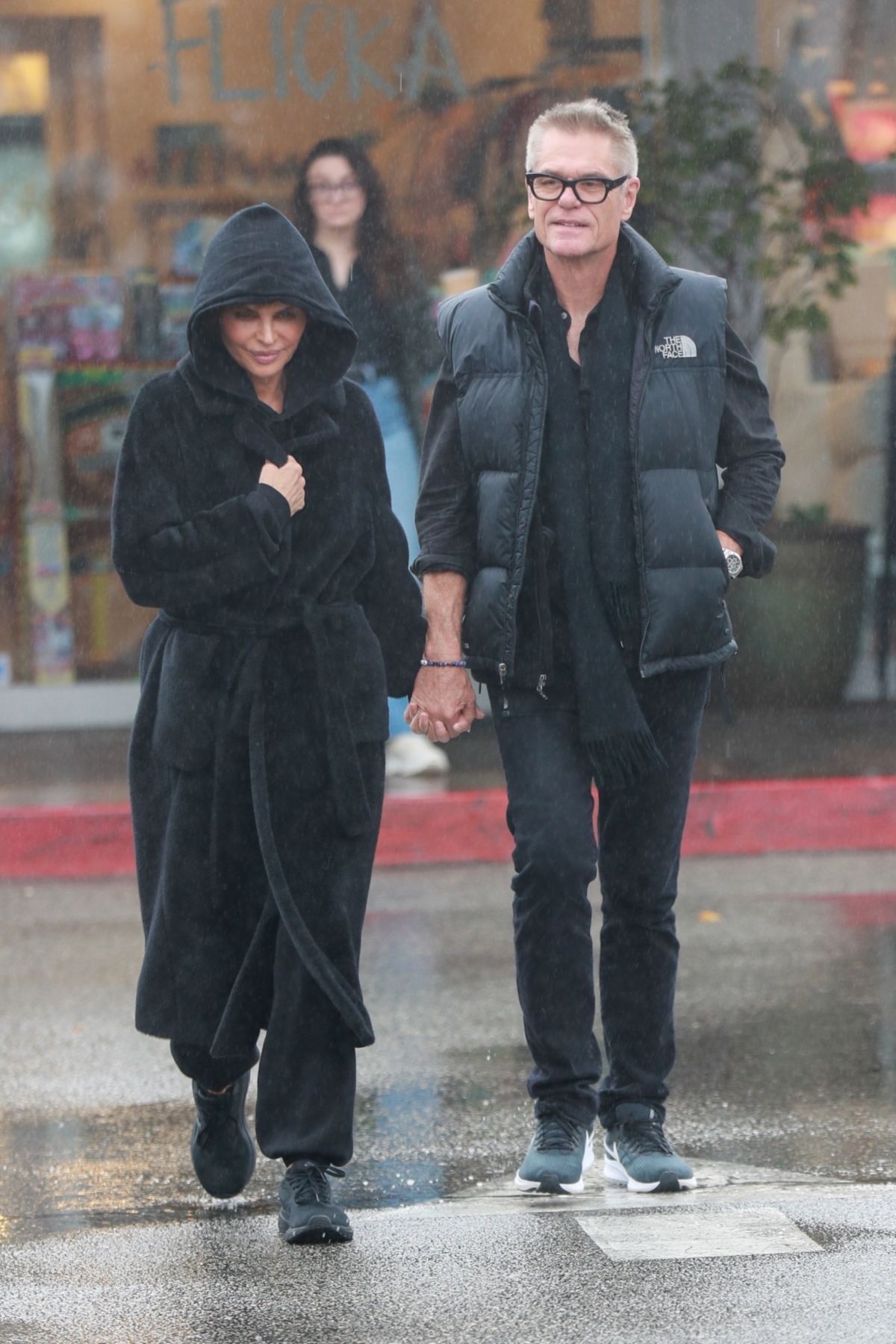 Lisa Rinna and Harry Hamlin are seen on December 31 2022 in Los