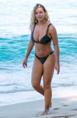 MOLLY RAINFORD in Bikini Out on the Beach in Barbados 01/11/2023