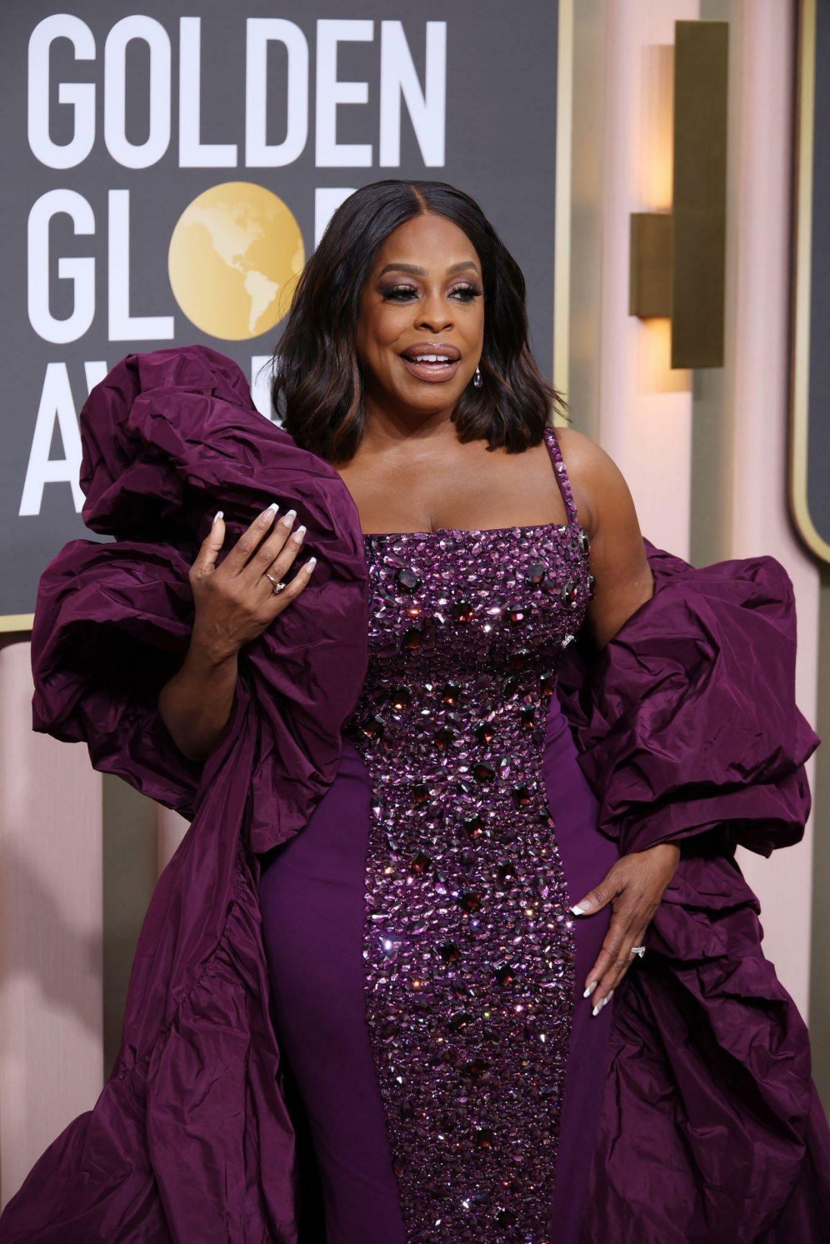 NIECY NASH at 80th Annual Golden Globe Awards in Beverly Hills 01/10