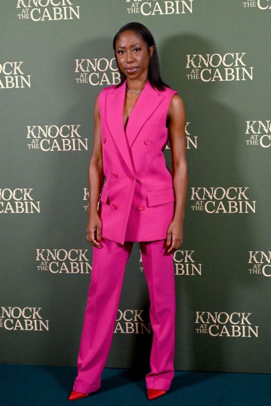 NIKKI AMUKA-BIRD at Knock at the Cabin Special Screening at Vue West End in London 01/25/2023