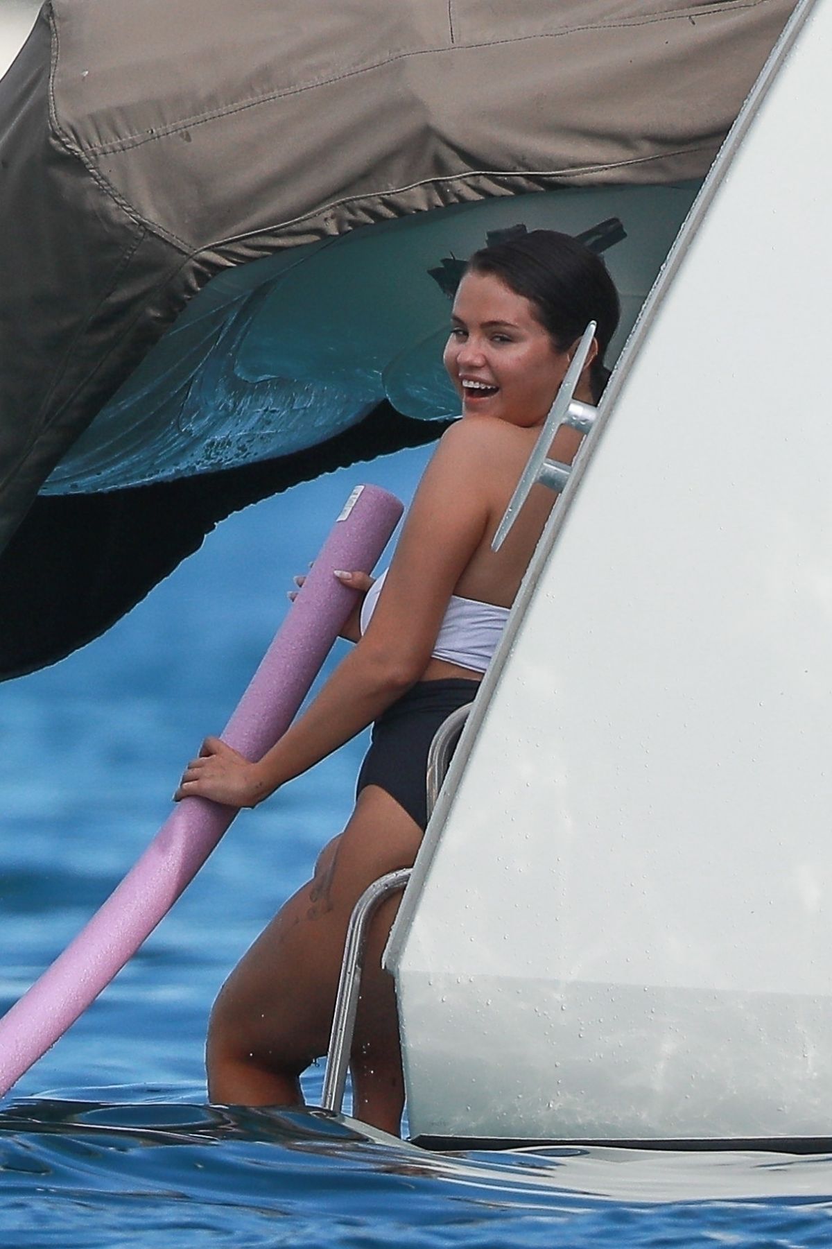 SELENA GOMEZ in Bikini on Vacation in Cabo San Lucas 01/01/2023