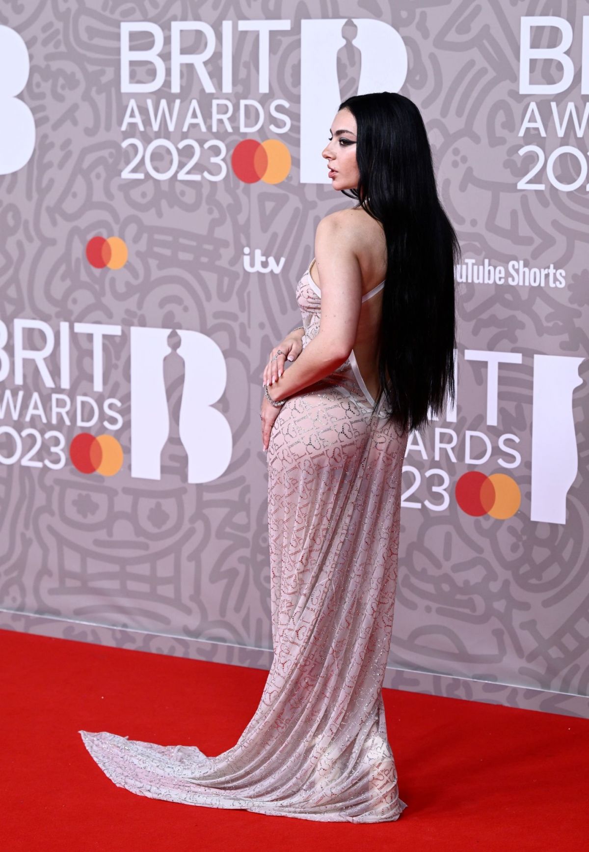 CHARLI XCX at Brit Awards 2023 at O2 Arena in London 02/11/2023