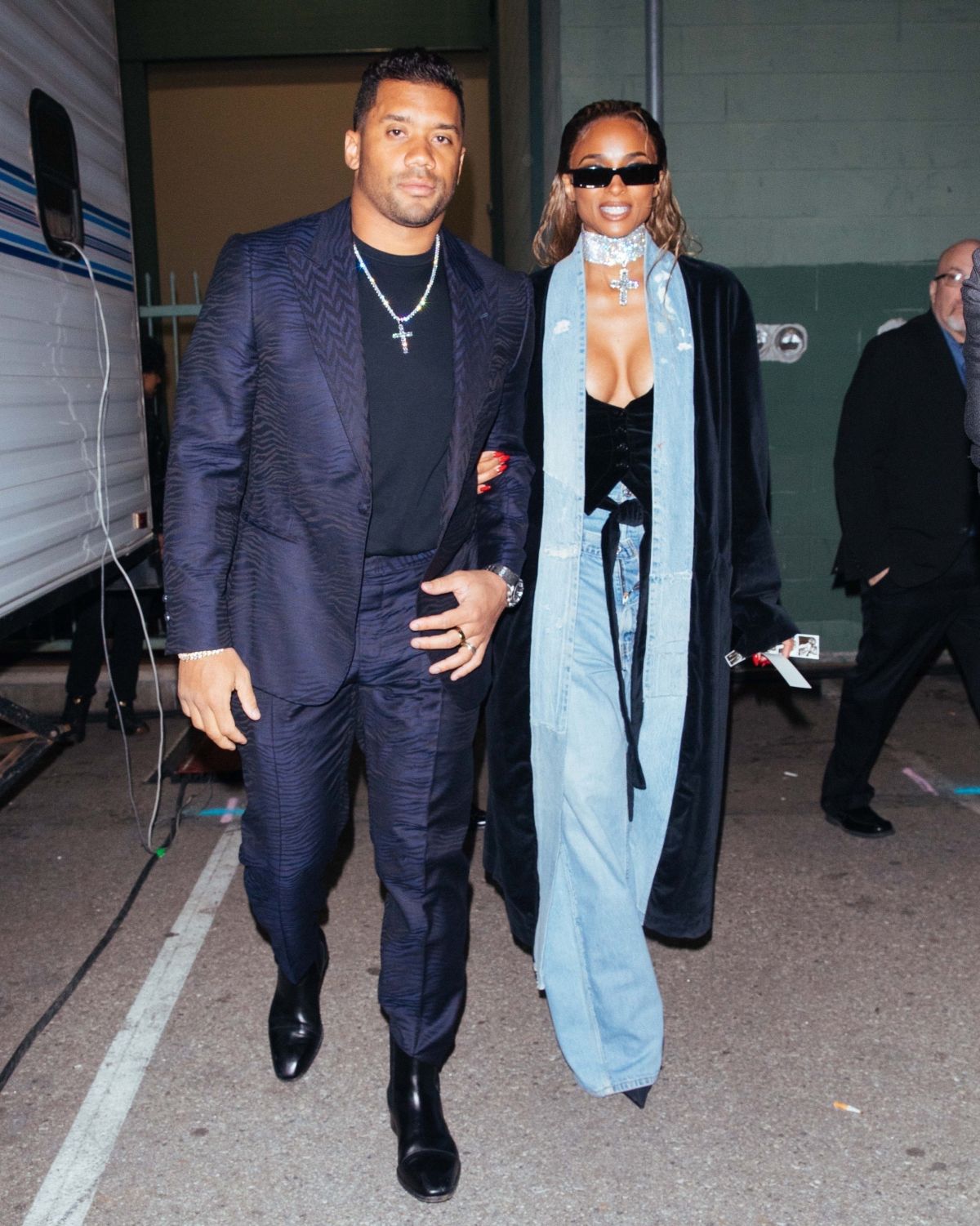 CIARA Leaves Her Pre-Grammy Performance with Russel Wilson at Hollywood ...