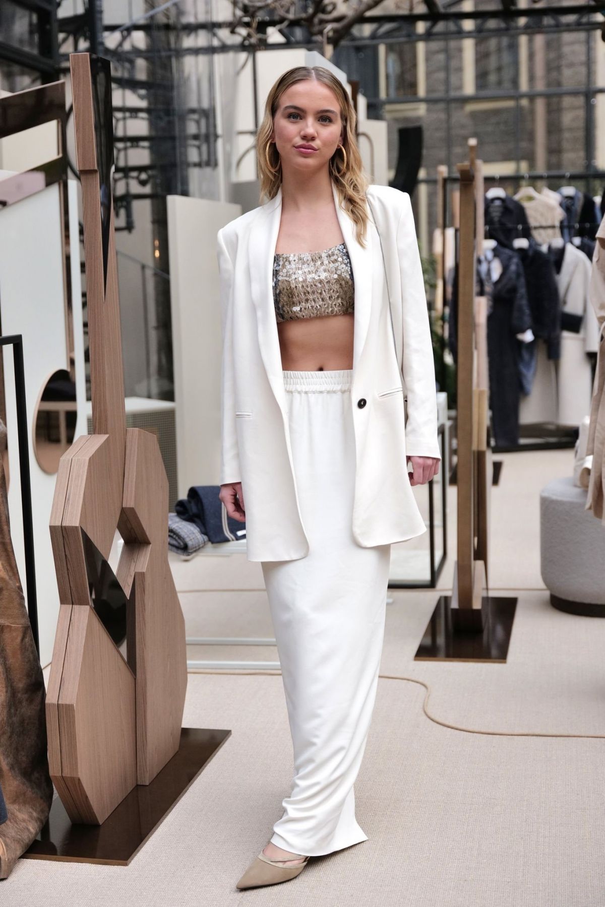 EMMA BROOKS at Brunello Cucinelli Fashion Show 02/22/2023 – HawtCelebs