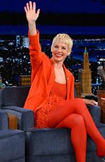 EVANGELINE LILLY at Tonight Show Starring Jimmy Fallon 02/09/2023