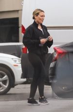 HILARY DUFF and Matthew Koma at CVS after in Studio City 02/26/2023