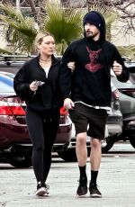 HILARY DUFF and Matthew Koma at CVS after in Studio City 02/26/2023