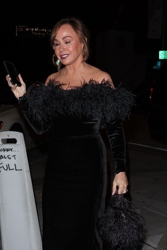 KRISTIE MACOSKO KRIEGER Arrives at SAG Awards Dinner in West Hollywood 02/26/2023