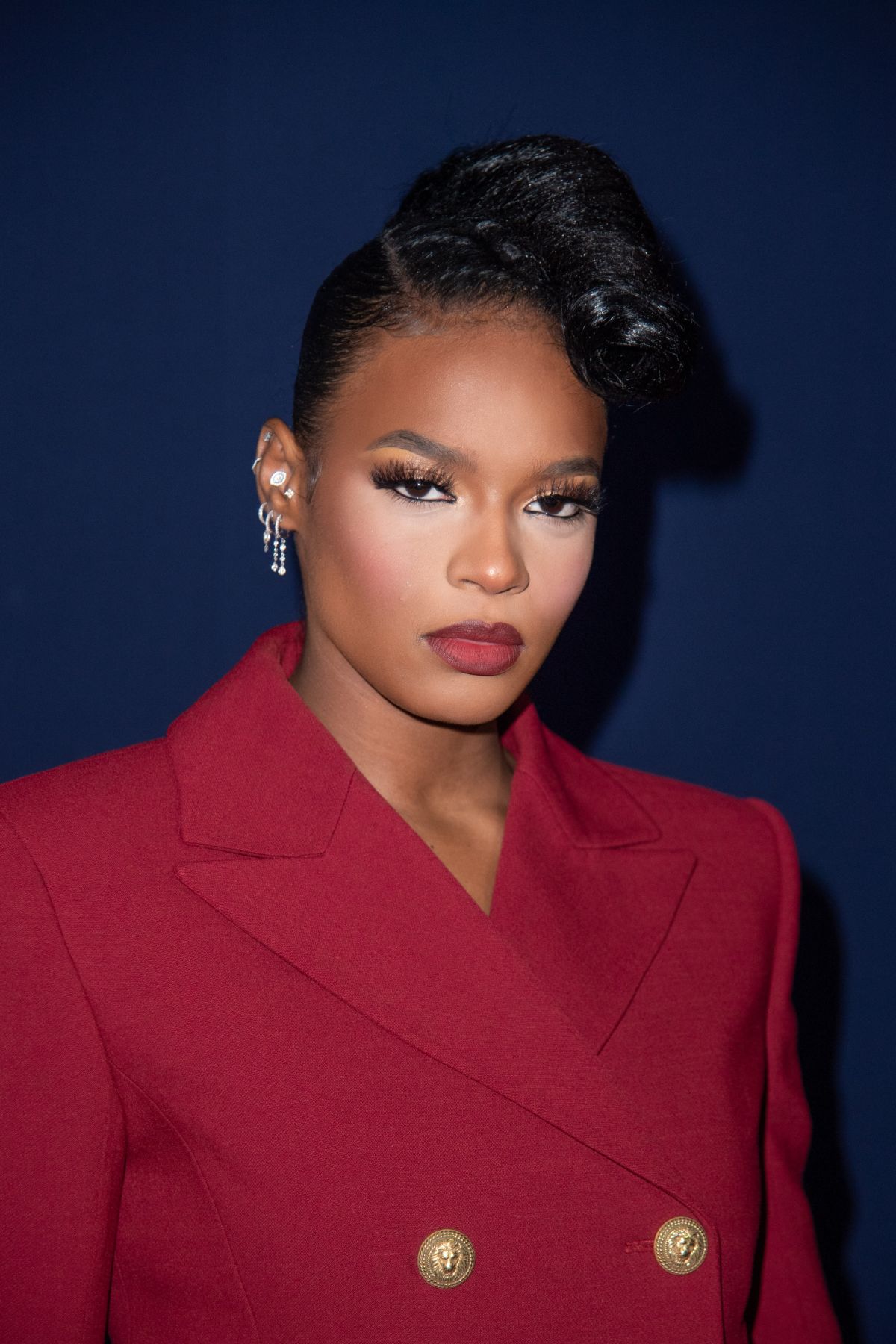 DIDI STONE at Balmain Womenswear Fall/Winter 20232024 Show at Paris