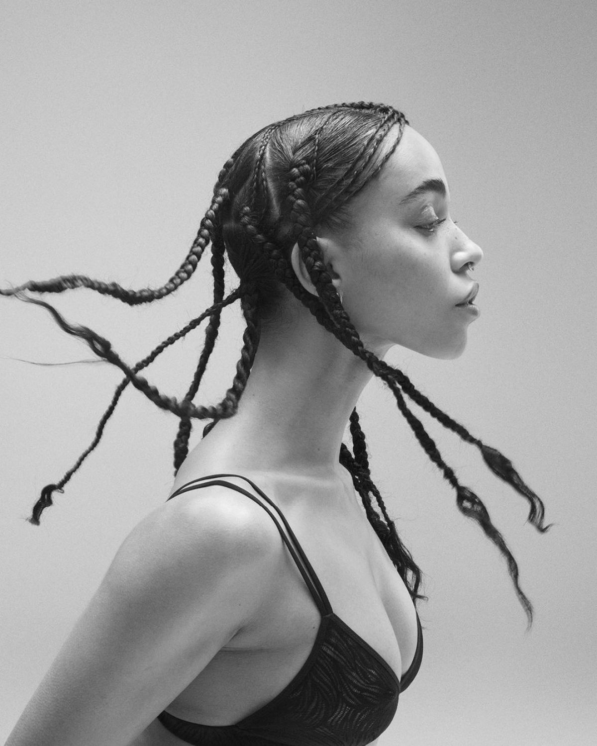 Fka Twigs For Calvin Klein Spring 23 Calvins Or Nothing Campaign Hawtcelebs 