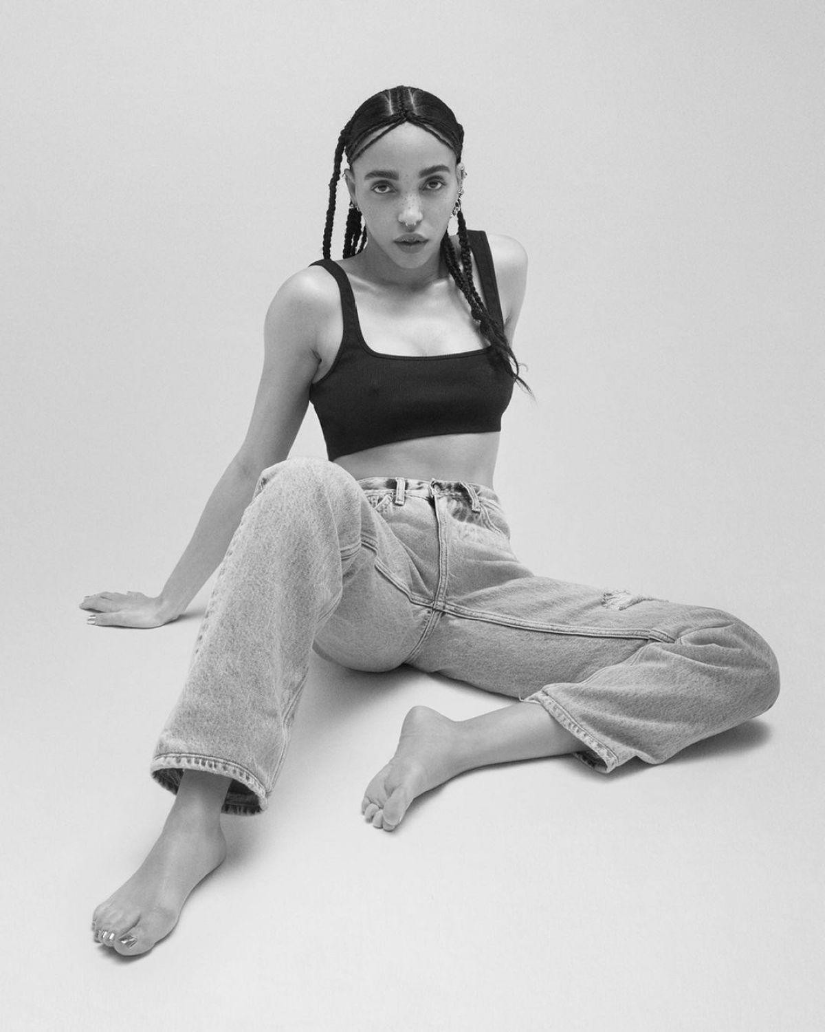 Fka Twigs For Calvin Klein Spring 23 Calvins Or Nothing Campaign Hawtcelebs 