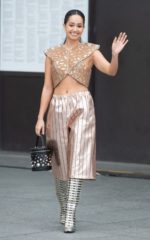 Eileen Gu walks the Louis Vuitton Cruise 2023 Fashion Show – UNIPX
